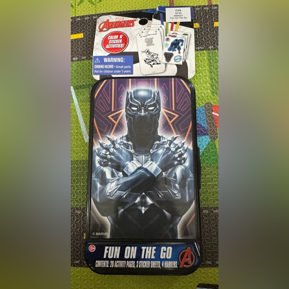 Marvel Avengers Black Panther Activity Set